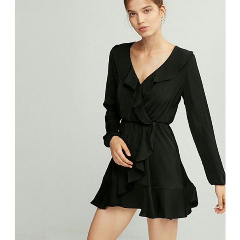 Size 4 Express Long sleeve dress